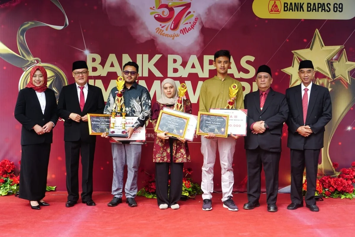 Usia 57 Tahun, Bank Bapas 69 Cetak Aset Rp1,608 Triliun dan Beri Penghargaan UMKM